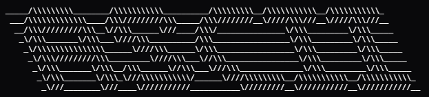 ascii ecrit en style ascii